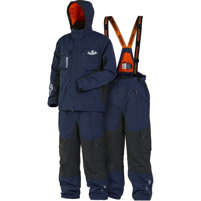 Костюм демисезонный NORFIN ALPHA NAVY BLUE р.L 646103-L