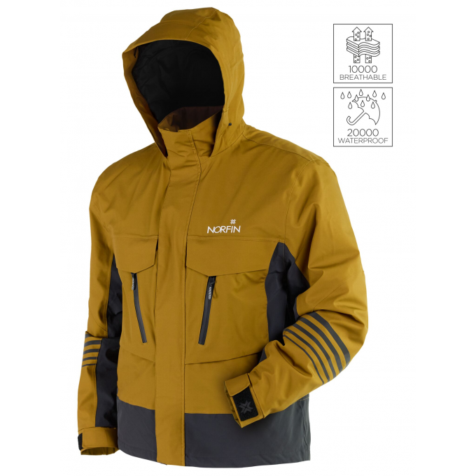 Куртка NORFIN REBEL PRO MUSTARD р.XXL 597105-XXL